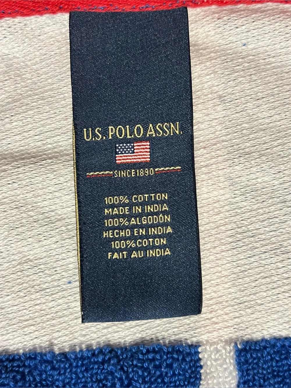 U.S. Polo Assn. Beach Oversized Towel